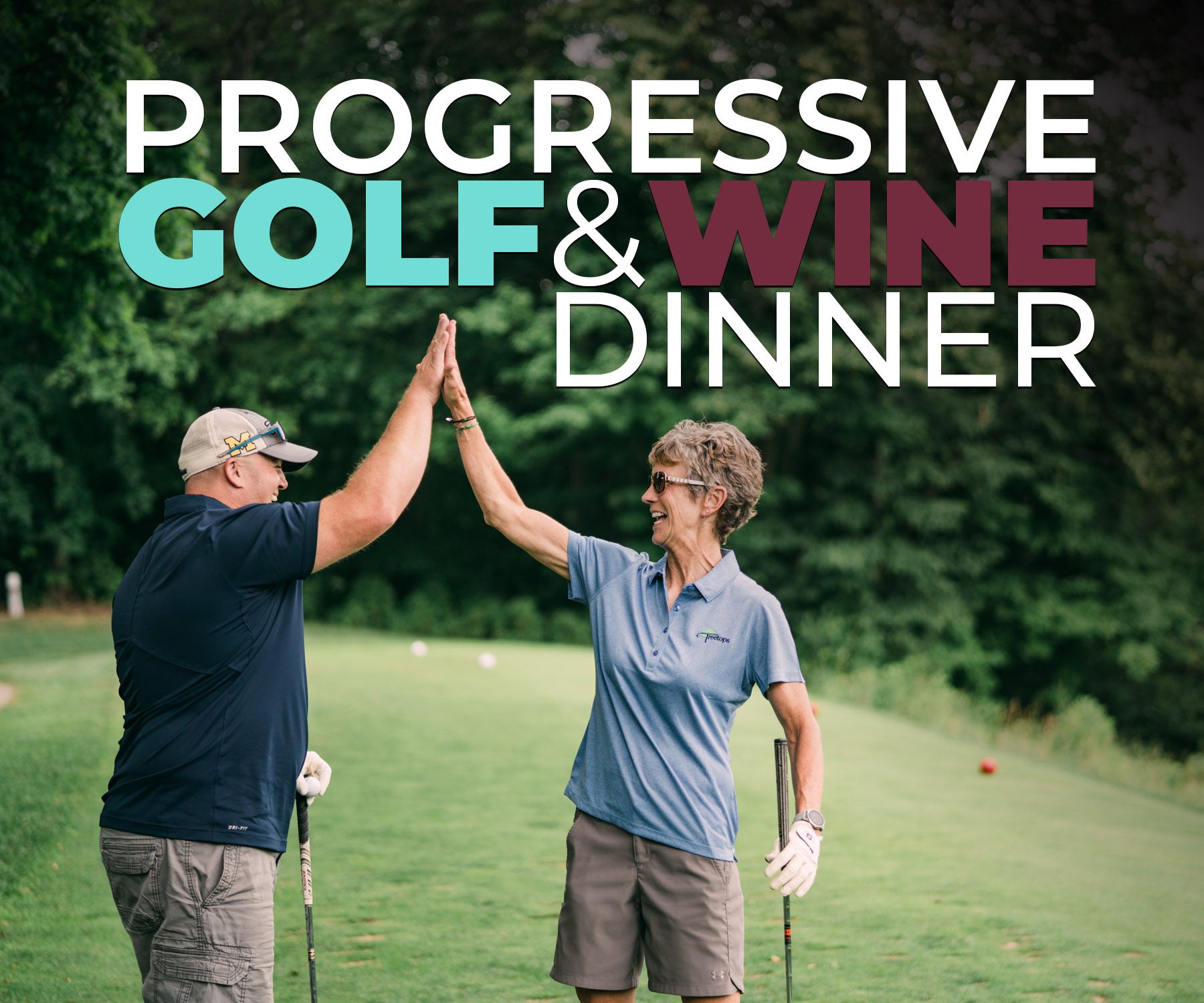 Treetops Progressive Golf & Wine Dinner