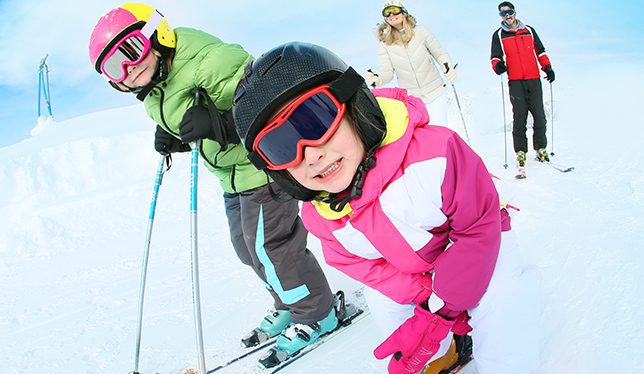Holiday ski vacation packages for families
