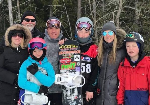 Gaylord family time | learning to snowboard